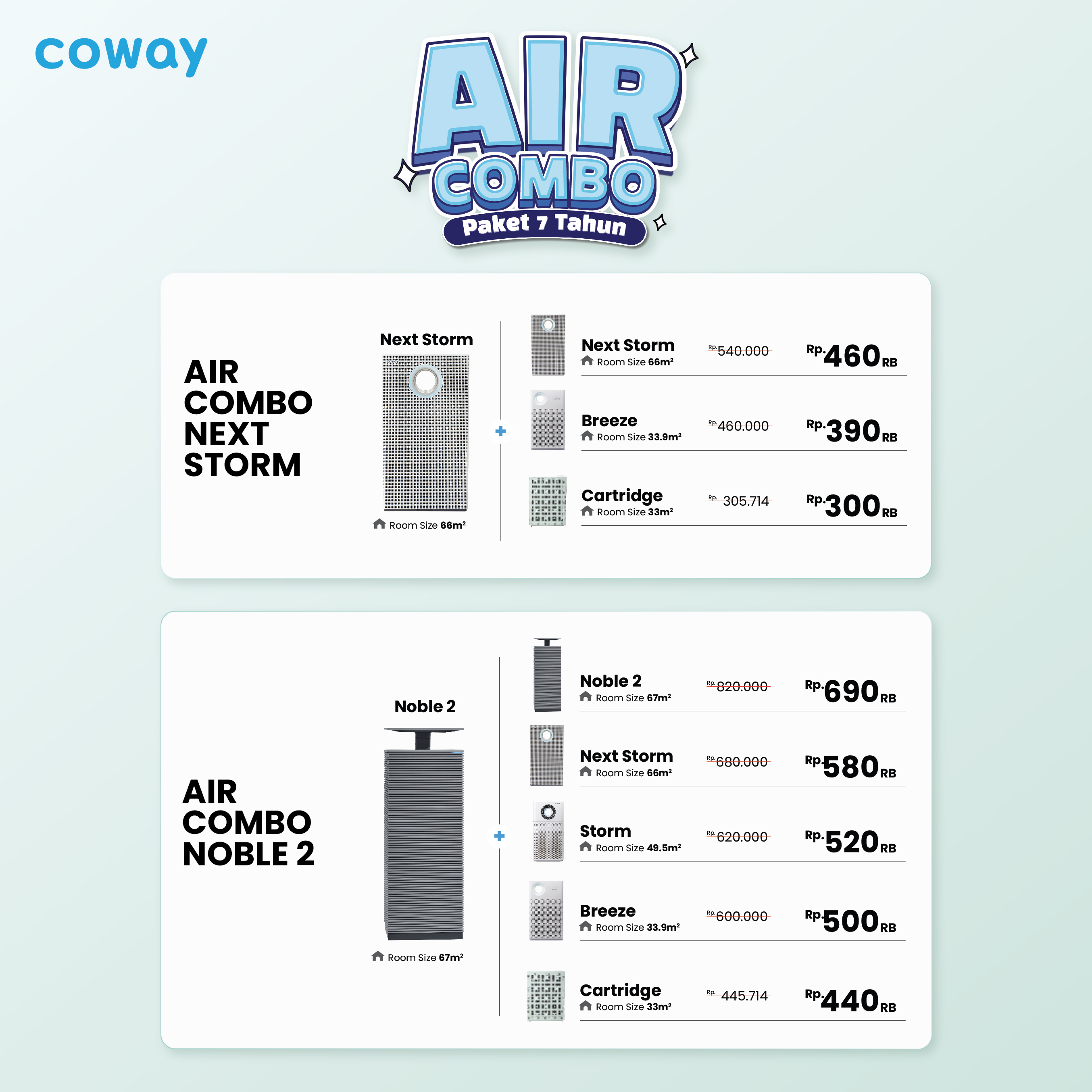 Promo Coway Terbaru – Diskon dan Cashback Air Purifier & Water Purifier
